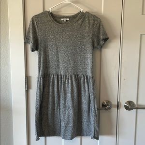 Z Supply Gray cotton babydoll t-shirt dress